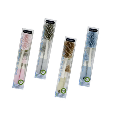 Lucky Baby Gentle Clean Silicone Bottle Brush Set