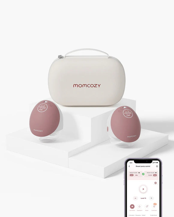 Momcozy M9 Mobile Flow™ Hands-Free Wearable Double Breast Pump | SG Local Warranty