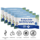 babySWIPE Biodegradable Organic Bamboo Baby Wipes 20s - 5in1 Bundle-1