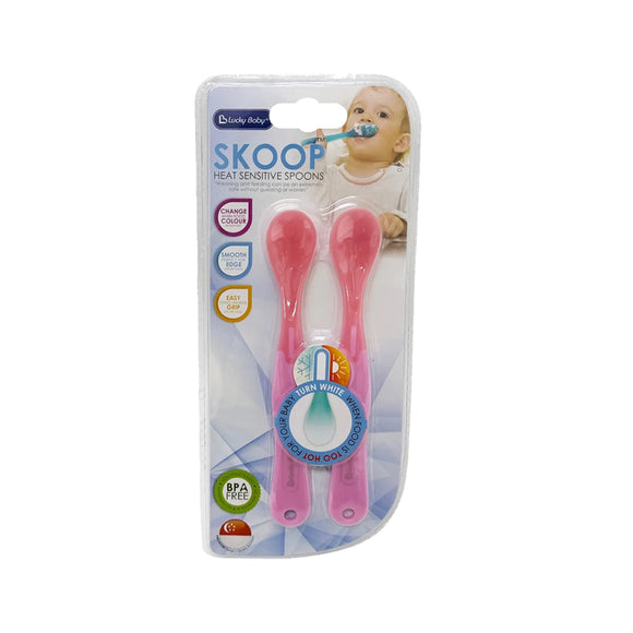 Lucky Baby Skoop Heat Sensitive Spoons Set