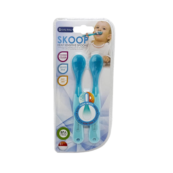 Lucky Baby Skoop Heat Sensitive Spoons Set