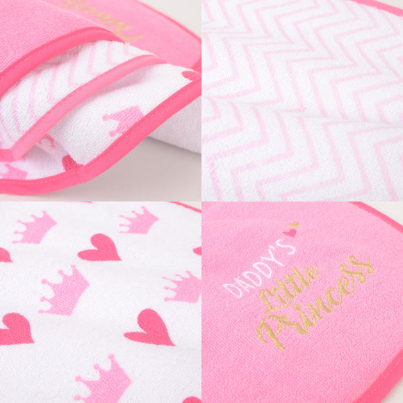 Hudson Baby 3pcs Knit Terry Polyfill Burp Cloth