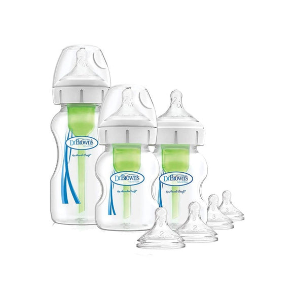 Dr Brown's PP Wide-Neck Options+ Bottle Starter Kit