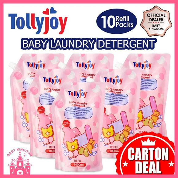 Tollyjoy Baby Laundry Detergent Refill Pack - 10 Packs (Carton)