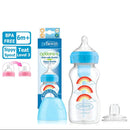 Dr Brown's PP Wide-Neck Options+ Transition Bottle W/ Sippy Spout 270ML-9