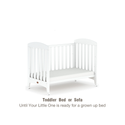 Australia  Boori Seagull  2in1 Adjustable Baby Crib (Promo)