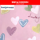 Babydreams 100% Cotton Fitted Bed Sheet/ Mattress Cover- BD809(24''x48''/60x120cm)-25