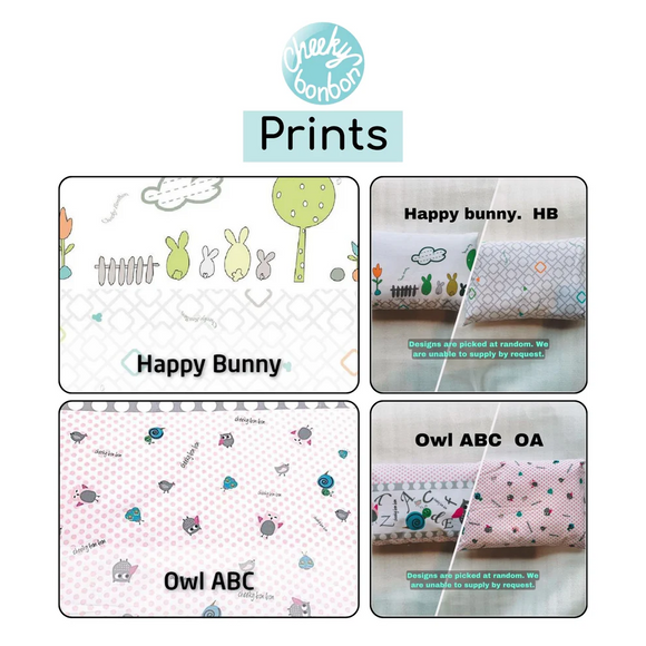 Cheeky Bon Bon Portable Playpen Mattress Cover (66x96.5x7.6cm)