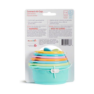 Munchkin Connect-A-Cup Linking Bath Strainers - 0