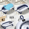 Lucky Baby Saly Collapsible Bath Tub W/Thermometer (Promo)