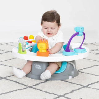 Baby Trend 5 in 1 Activity Booster Seat - Blue Safari Fun