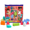 Fisher Price Mega Bloks - Big Building Bag 60pcs (Promo)