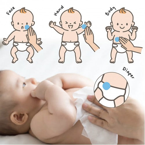 Lucky Baby Ultra Dooee™ Natural Aloe Moisturizing Wipes 90's - (3 Packs)