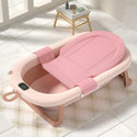 Lucky Baby Saly Collapsible Bath Tub W/Thermometer (Promo)