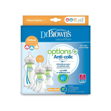 Dr Brown's PP Wide-Neck Options+ Bottle Starter Kit