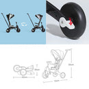 Playkids 7 In 1 Trike Easy Foldable Tricycle-3