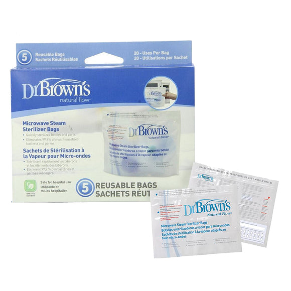 Dr Brown's Microwave Steam Sterilizer Bags