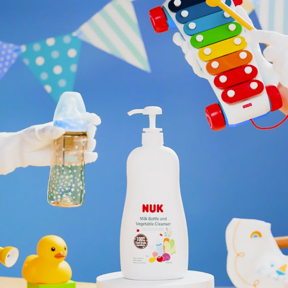 NUK Milk Bottle  Vegetable Cleanser Bottle & Refill