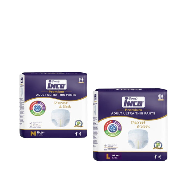 Pureen INCO Premium Adult Ultra Thin Pants (M/L) (Promo)