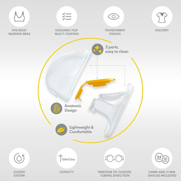 MEDELA Handsfree Cups Accessories Kit (Promo)