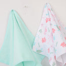 Hudson Baby 2Pcs Bamboo Washcloth (Woven Terry）-3