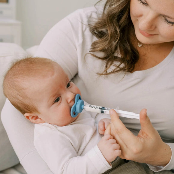 Dr Brown's Pacidose Liquid Medicine Dispenser Combo Pack (2 Pacifiers, 1 Syringe)