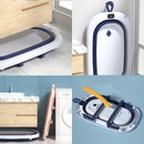 Lucky Baby Saly Collapsible Bath Tub W/Thermometer-4