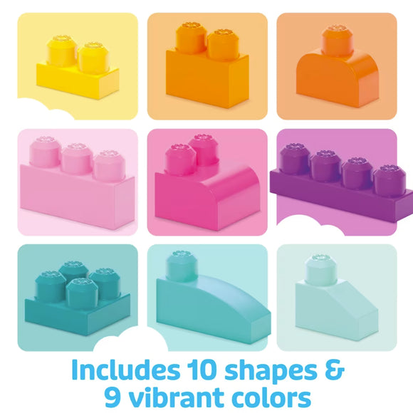 Fisher Price Mega Bloks - Big Building Bag 80pcs