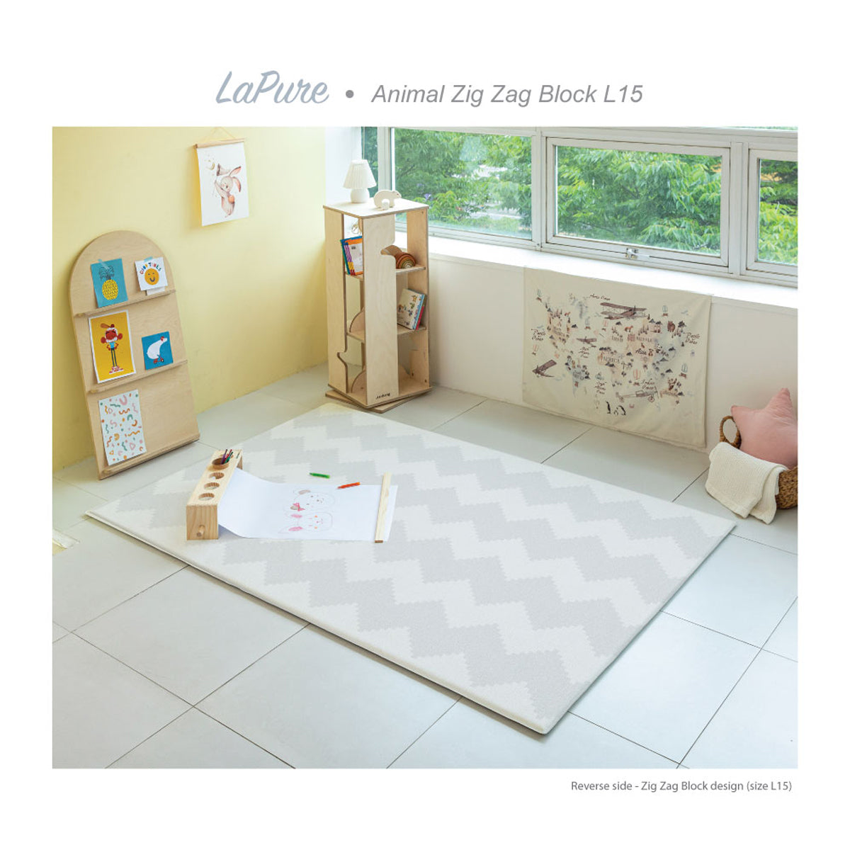 Parklon LaPure Playmat Animal (2100 x 1400 x 15mm) (L15)