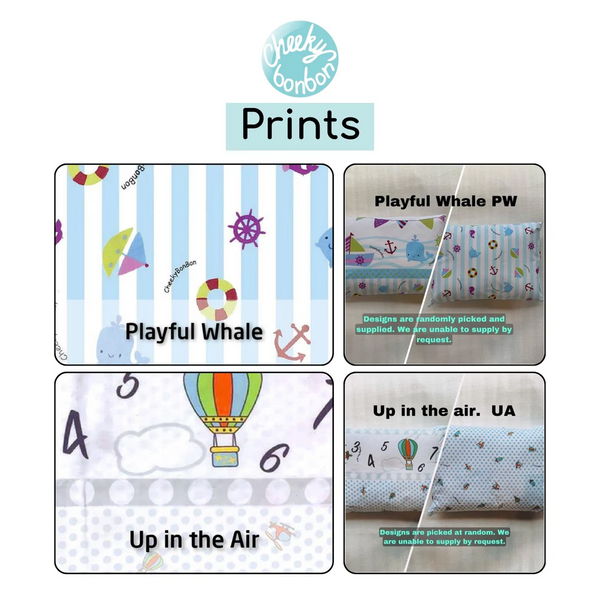 Cheeky Bon Bon Portable Playpen Mattress Cover (For 26x38x3inches) (Promo)
