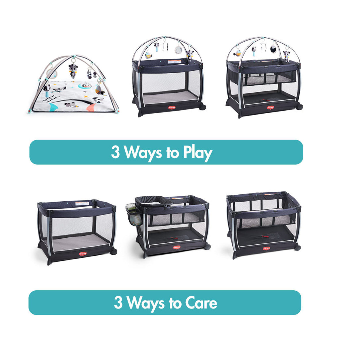 Tiny Love Here I Grow 6 In 1 Deluxe Play Yard - 0