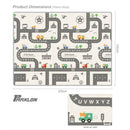 Parklon PE Roll Mat - Simple Road (2000mm x 1500mm x 10mm)-1