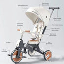 Lucky Baby 7 In 1 Trike Easy Foldable Tricycle-4