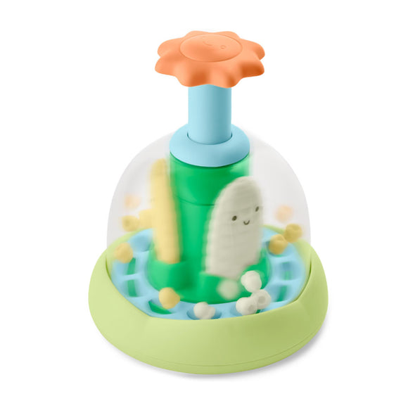 Skip Hop Farmstand Push & Spin Baby Toy