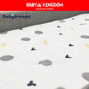 Babydreams 100% Cotton Fitted Bed Sheet/ Mattress Cover- BD809(24''x48''/60x120cm)-13
