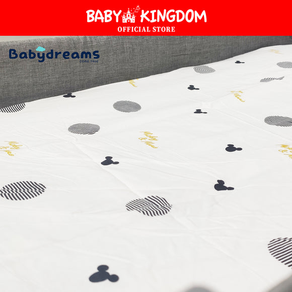 Babydreams 100% Cotton Fitted Bed Sheet/ Mattress Cover- BD809(24''x48''/60x120cm)