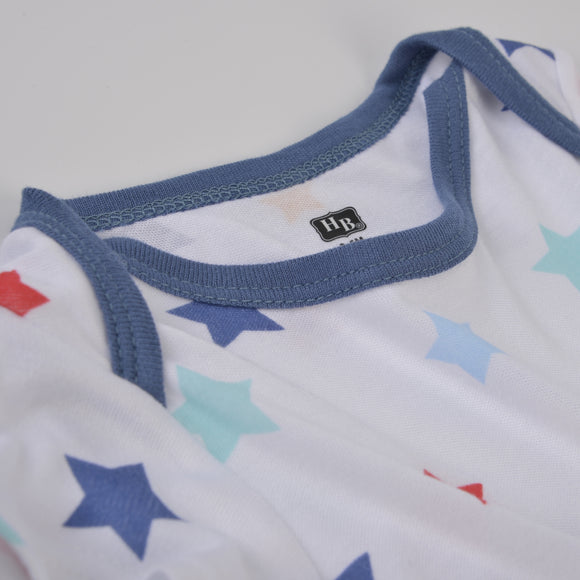 Hudson Baby Single Piece Short Sleeve Romper