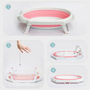 Lucky Baby Collato Bath Tub W/Stand + Bath Support-2