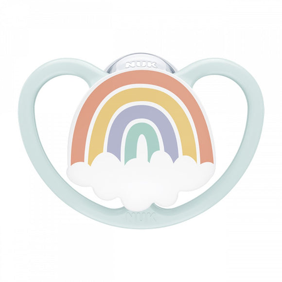 NUK Space Silicone Soother Pacifier (0-6/6-18/18-36 Months)