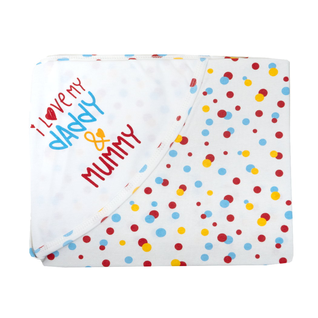Tollyjoy Hooded Blanket 100% Cotton