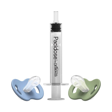 Dr Brown's Pacidose Liquid Medicine Dispenser Combo Pack (2 Pacifiers, 1 Syringe)