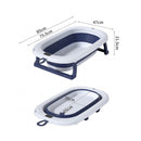 Lucky Baby Saly Collapsible Bath Tub W/Thermometer-6