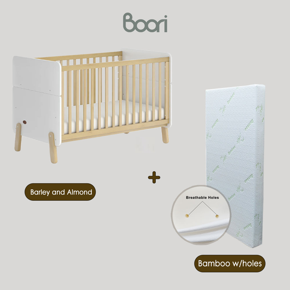 (Pre-Order) Australia Boori 4in1 Natty Baby Cot -ETA End Oct