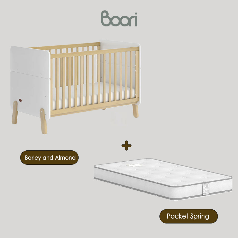 (Pre-Order) Australia Boori 4in1 Natty Baby Cot -ETA End Oct