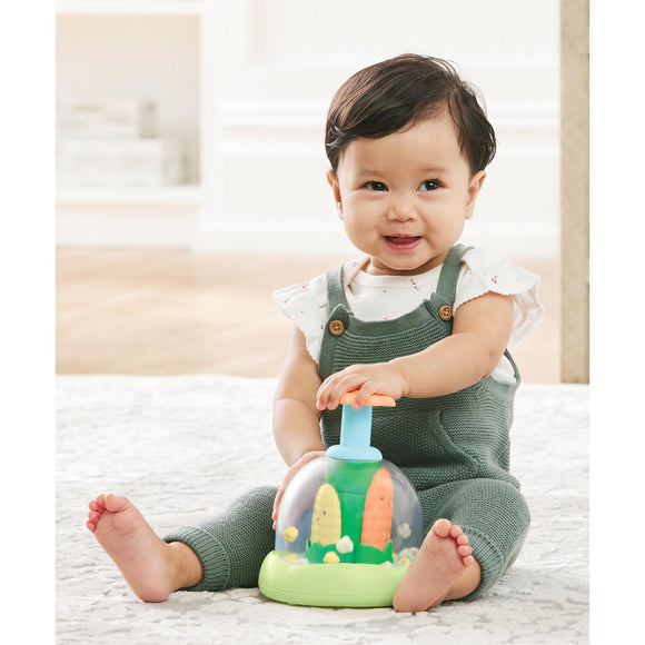 Skip Hop Farmstand Push & Spin Baby Toy