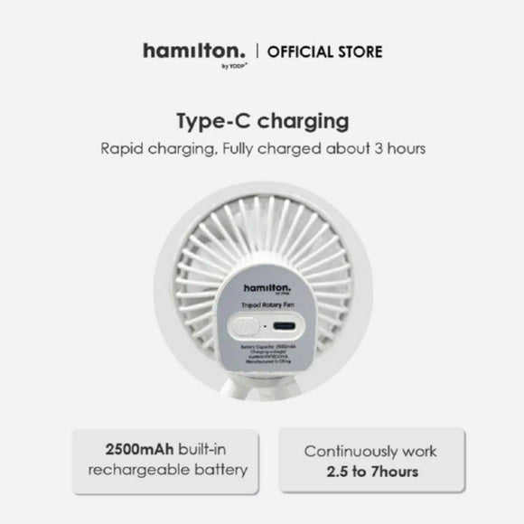 Hamilton Oscillating Stroller Fan