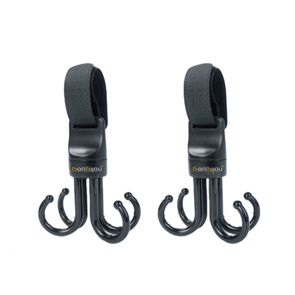 Bonbijou Double Octopus Stroller Hooks