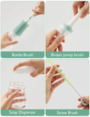 MOMCOZY PUSH-PRESS FOAMING BOTTLE BRUSH KIT-8
