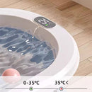 Lucky Baby Galy Collapsible Bath Tub W/Thermometer + Jelly Bath Support-6