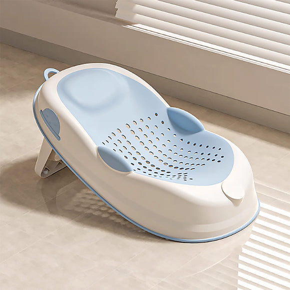 Lucky Baby Galy Collapsible Bath Tub W/Thermometer + Jelly Bath Support